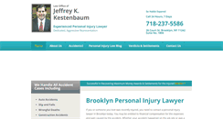 Desktop Screenshot of brooklyn-accidentlaw.com